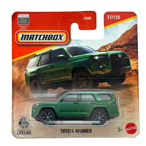 Toyota 4runner green matchbox - 4runner,