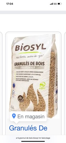 Granulés bois pellets - granulés,