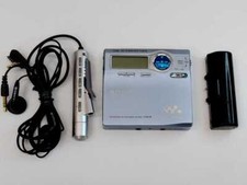 Sony MZ-R910 MD Lecteur Enregistreur Minidisc Walkman Musique Bleu Clair Fonc...
