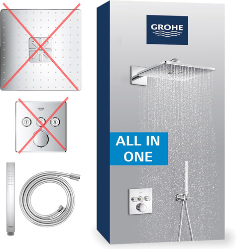 Ensemble douche grohe - ensemble,