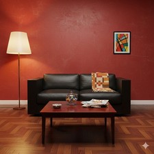 Table Basse Vintage Plaquée