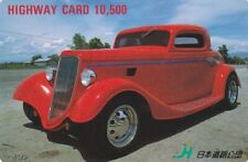 RARE JAPAN CARD - OLD CAR - HUDSON - VINTAGE CAR JAPAN Highway card