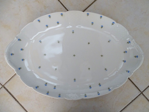 Plat porcelaine gda limoges - gda,