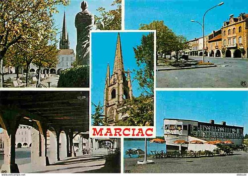 Carte postale marciac - -,