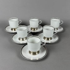 Service Thé Porcelaine Argent