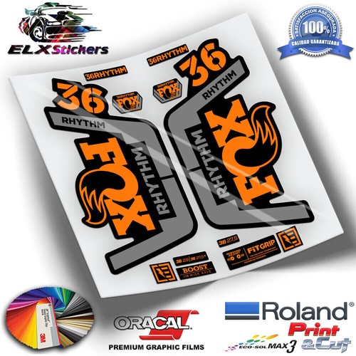 Autocollants fourche fox 36 - autocollants,