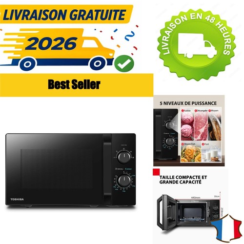 Toshiba micro ondes 20l 700w - 20l,