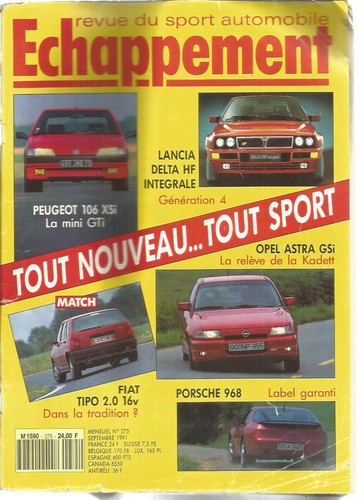 Echappement 275 106 xsi - n°275,