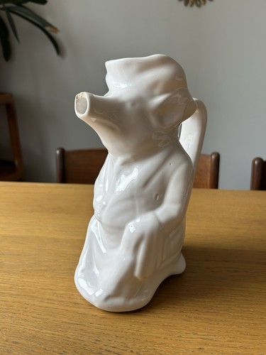 Pichet faïence blanche - pichet,