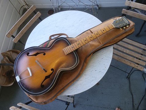 Truetone archtop guitar - archtop,
