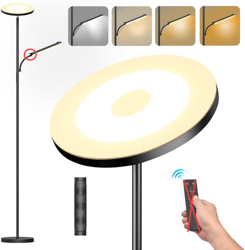Lampe sur pied led - sur, 36