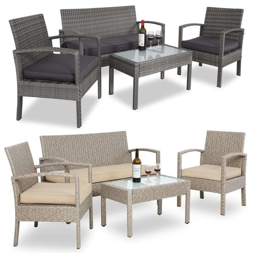 Salon jardin polyrotin 4 - de,