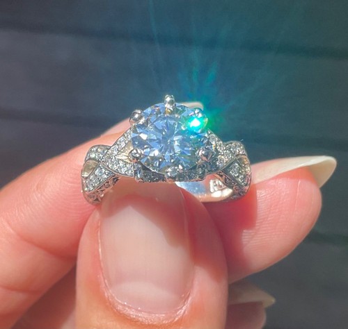 Tacori diamond ring platinum - diamond,