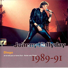 Johnny Hallyday.   Cd "Guitare"  DIEGO . 1989-91