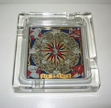 AIR FRANCE GERRER L. ASHTRAY BOUCHER VGC VINTAGE 1960s AVIATION PLANES ASHTRAY
