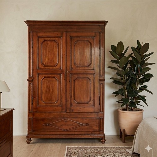 Armoire ancienne peuplier - armoire,