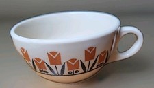 Glo-Tan Vintage Coffee Cup Prototype Pattern  Mattison Unique Rare