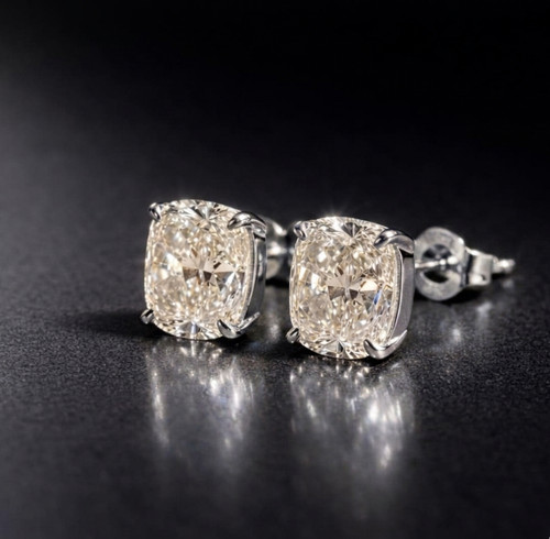 Boucles oreilles or blanc - d'oreilles,