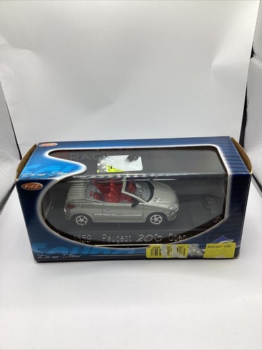 Solido peugeot 206 open - solido,