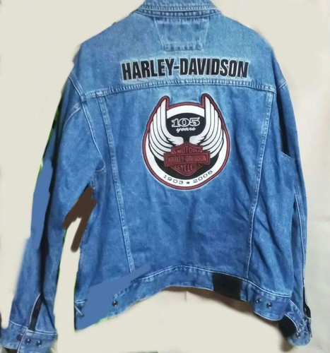 Veste jean harley davidson - veste, en