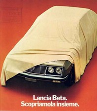 Catalogue Brochure Lancia Beta
