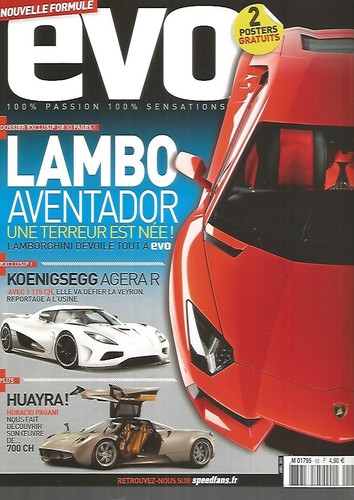 Evo lambo aventador - n°58,