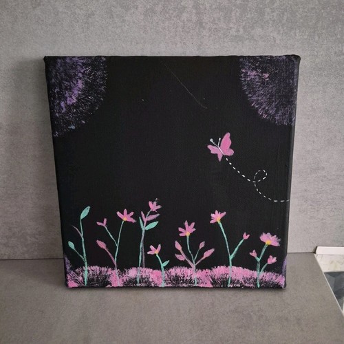 Peinture sur toile fleurs - , et