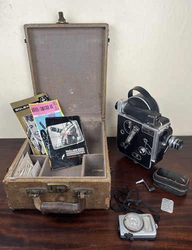 Vtg movie camera - movie, paillard