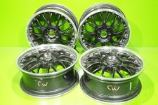 17x7 5x100 wheels rims black face polished edge lip Audi VW Toyota Subaru Scion