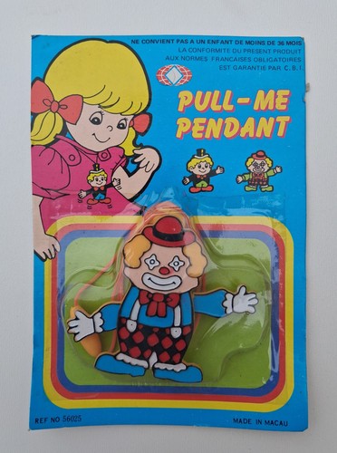 Pendentif vintage pull - vintage, "pull-me