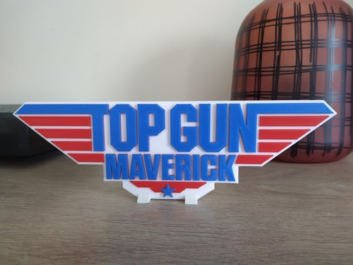Enseigne top gun - gun, à