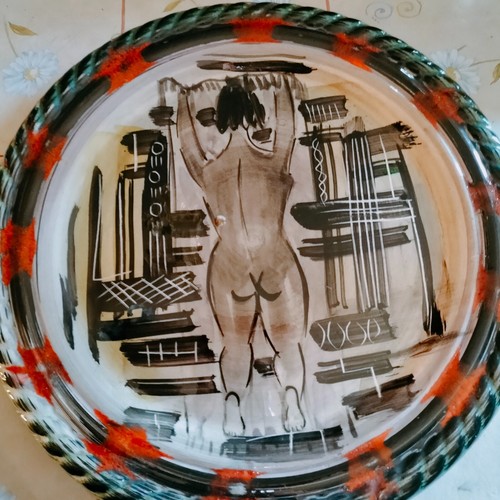 Magnifique plat vallauris - plat,