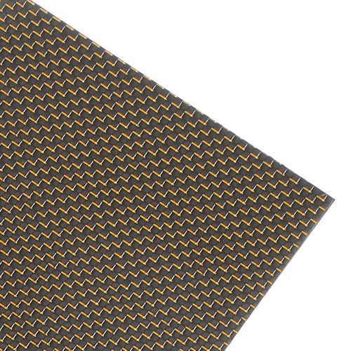 Pcs feuille fibre carbone 3k - fibre,