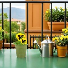  5 Pcs Cache Pot Plante Interieur De Fleur Pots En Plein Air D'orchidée