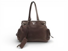 SAC A MAIN PRADA EN CUIR