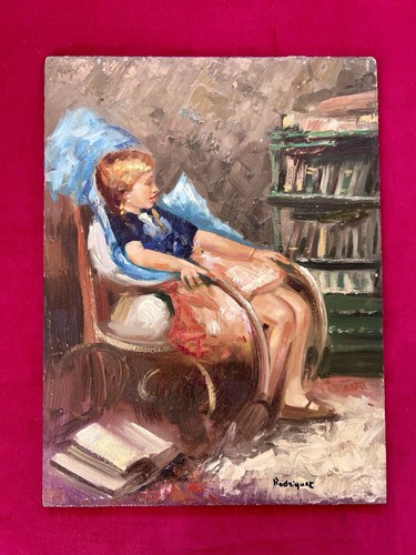 Vintage italian oil painting - italian,