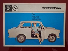 Trabant 601 brochure dépliant