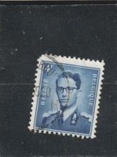 L6122 BELGIQUE Timbre N° Y&T 926 de 1953 " Roi Baudouin 1er "  Oblitéré