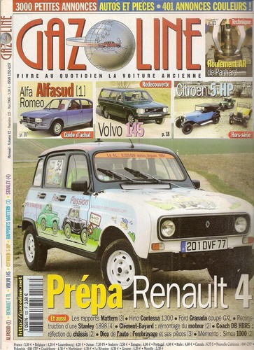 Gazoline 123 alfa romeo - 123,