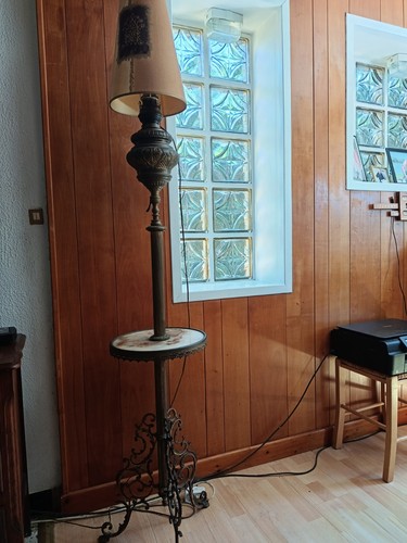 Lampadaire vintage - lampadaire,