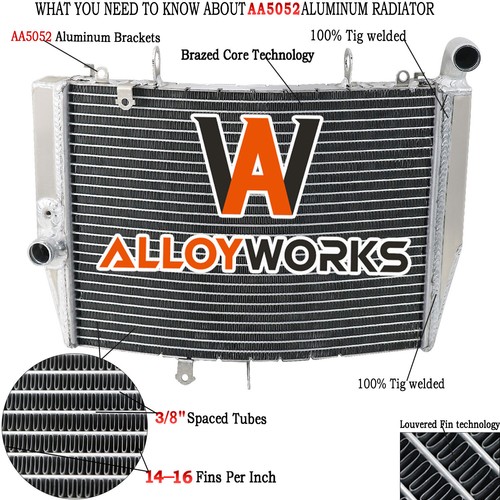 Aluminium radiateur pour honda - aluminium,