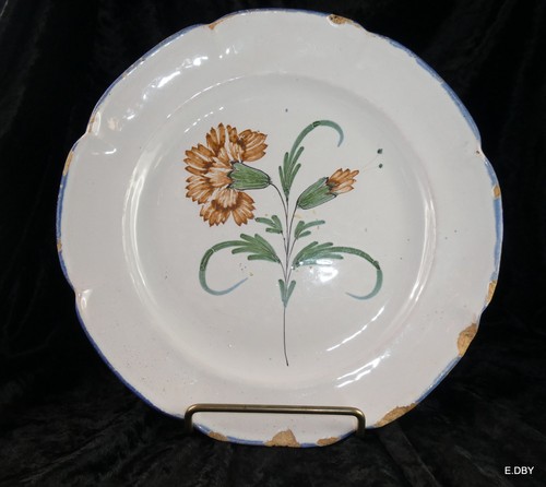 Assiette faïence epinal - assiette,