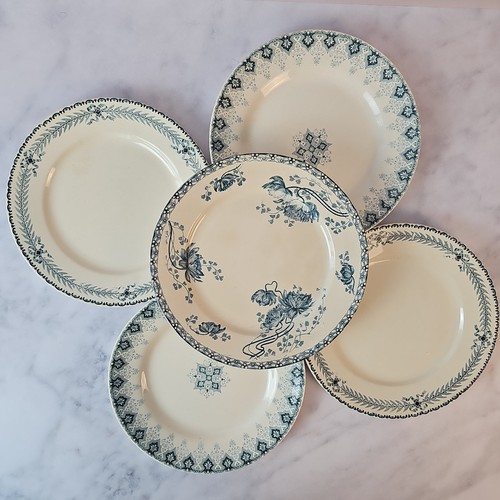 Assiettes plates choisy roi - assiettes,