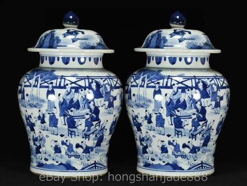 Chinois kangxi bleu blanc - chinois,