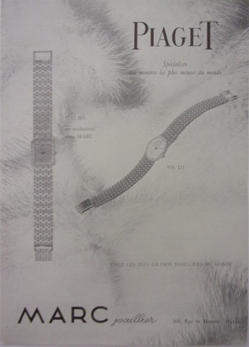 Publicite montre piaget - publicite,