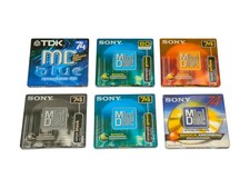 Lot de 6 minidisc Sony TDK