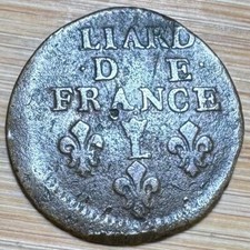 PIÈCE  LIARD DE FRANCE LOUIS