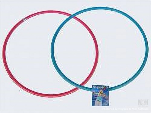 Hula hoop 60cm rayé trié - hoop,