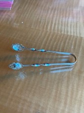 Rose pattern sugar tongues 