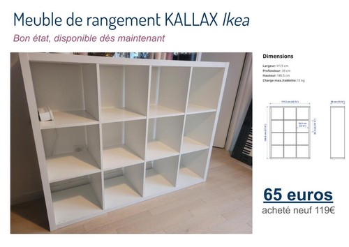 Meuble rangement ikea - rangement,